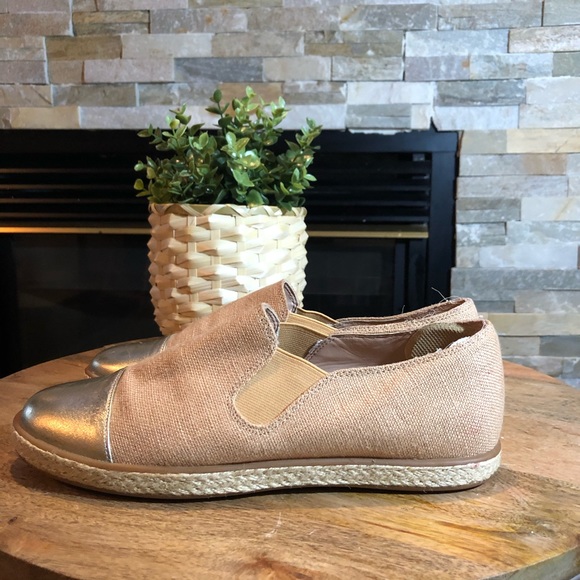 Enzo Angiolini Vayatama Jute & Silver Espadrilles - Picture 4 of 8